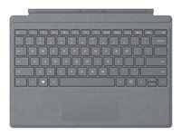 Microsoft Surface Pro Signature Type Cover - Clavier - avec trackpad - rétroéclairé - Français - charbon de bois léger - commercial - pour Surface Pro (Mi-2017), Pro 3, Pro 4, Pro 6 FFQ-00144